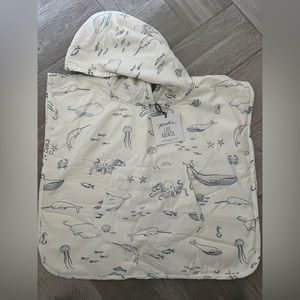 NWT Pehr hooded towel/poncho